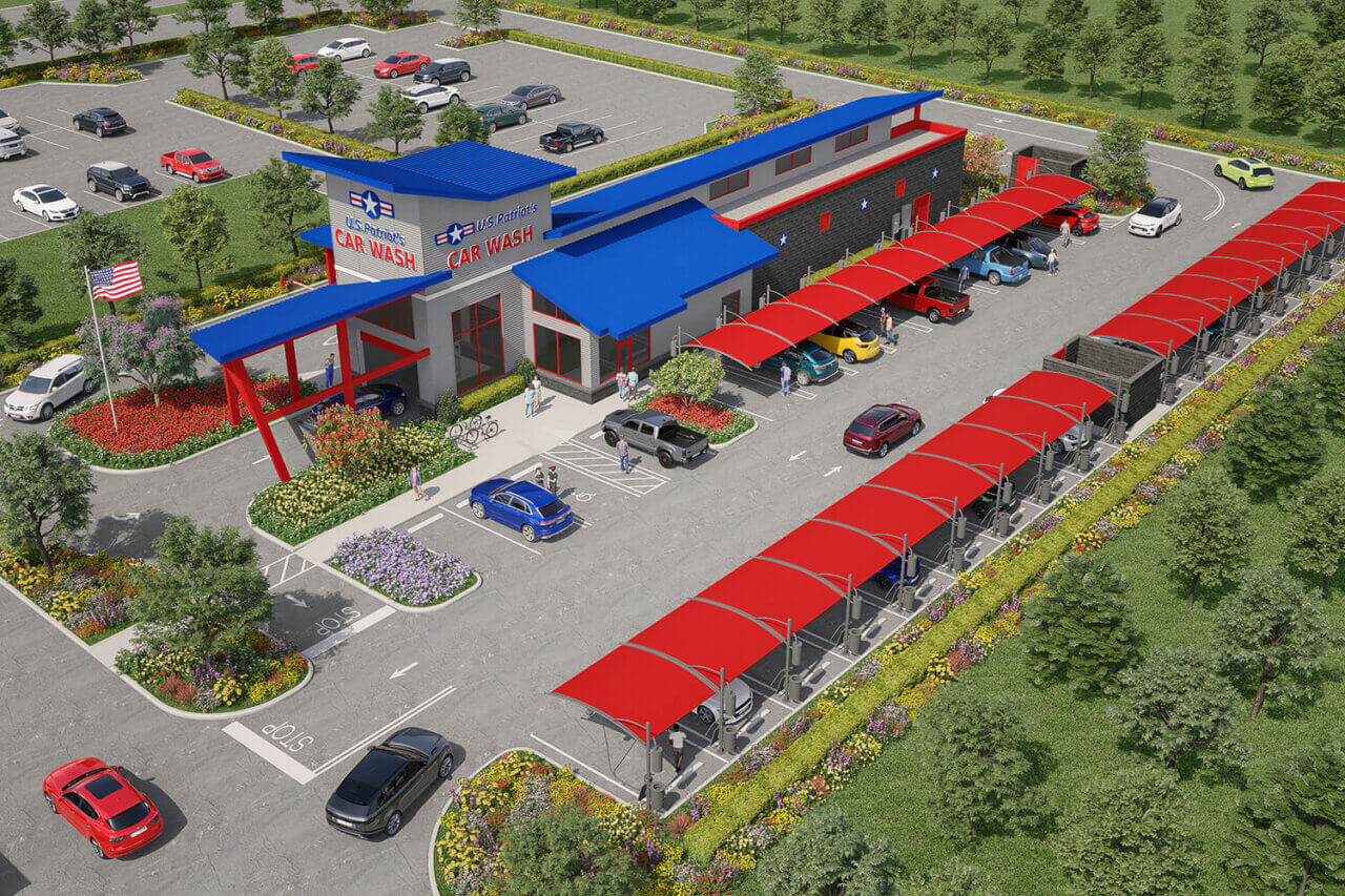 US Patriots Car Wash Car Wash Architect